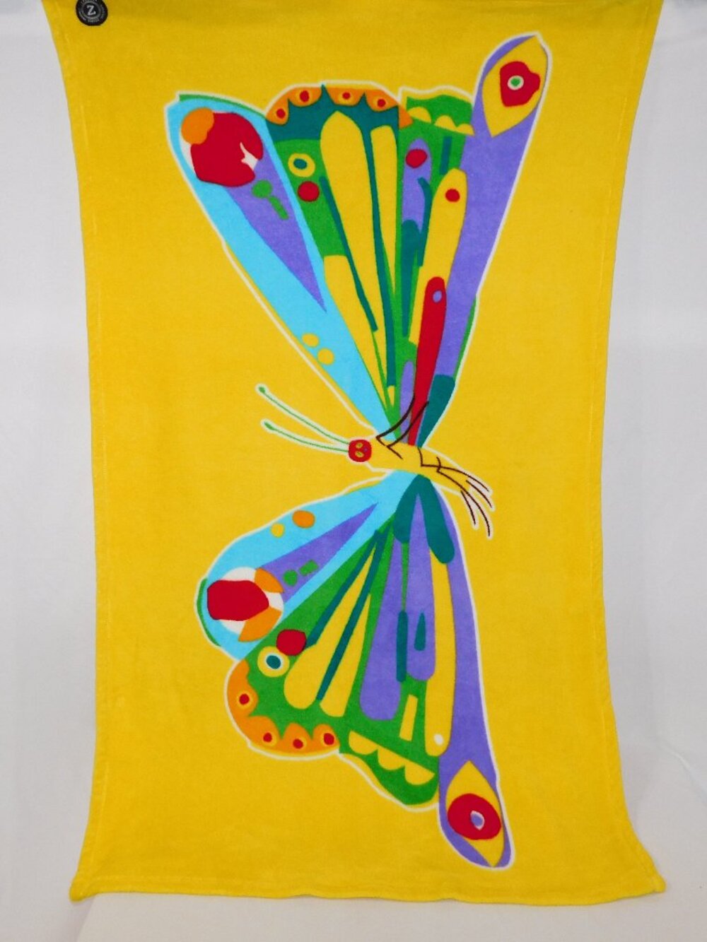 Zoobies Very Hungary Caterpillar Butterfly Plush Fleece Blanket 32" x 54"